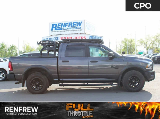 2023 RAM 1500 Classic Warlock * No Accidents | Roof Lights | Overland Ready | Alpine | Tonneau Cover