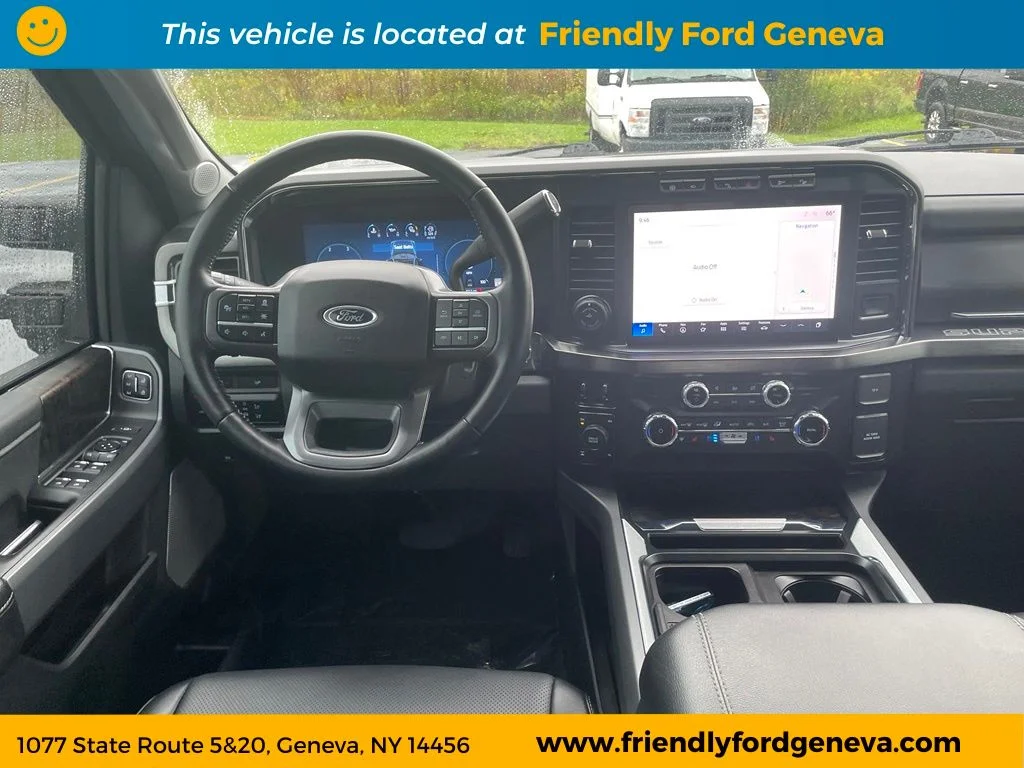 Used 2024 Carbonized Gray Metallic Ford Lariat image 15