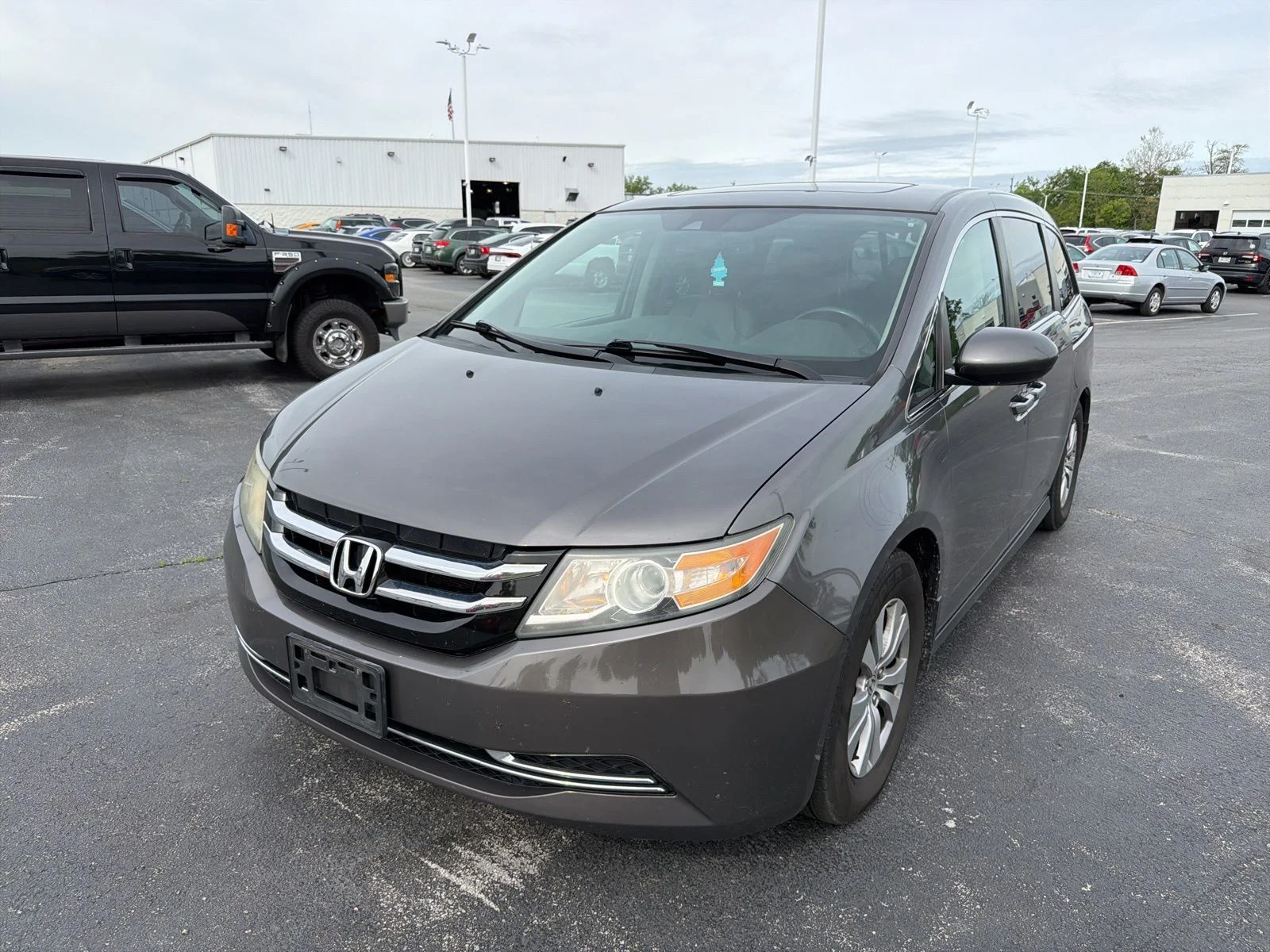 Used 2015 Honda Odyssey EX-L with VIN 5FNRL5H61FB069665 for sale in Lima, OH
