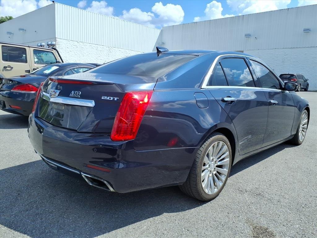 Used 2016 Dark Adriatic Blue Metallic Cadillac Luxury Collection AWD image 11