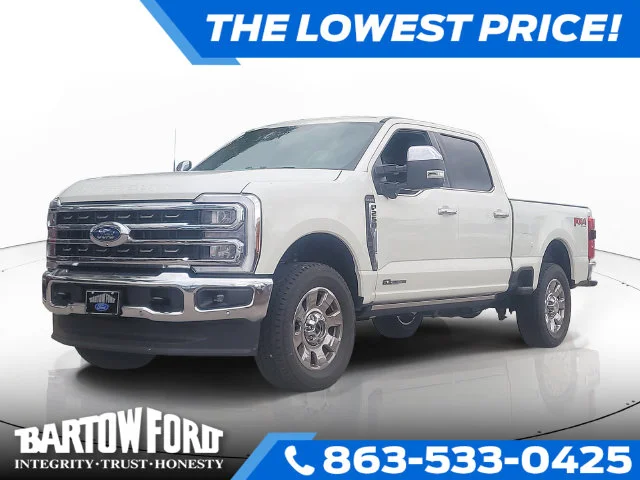 New 2026 White Metallic Ford King Ranch image 1