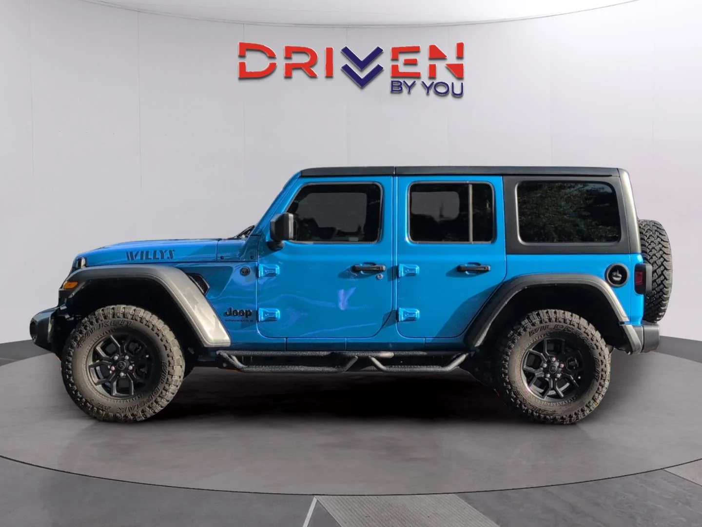 Used 2025 Hydro Blue Pearlcoat Jeep Willys image 2