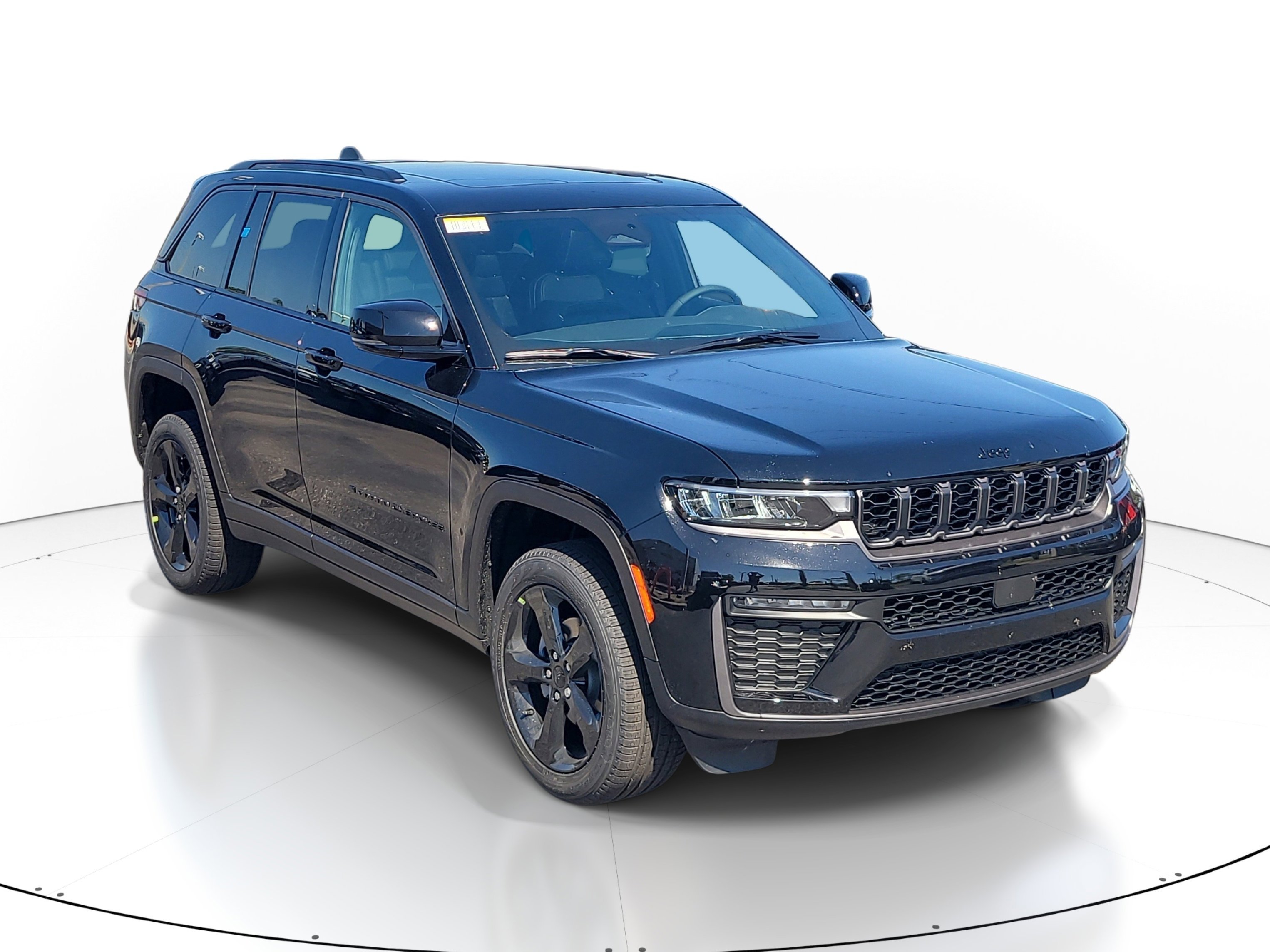 New 2026 Diamond Black Crystal Pearl-Coat Exterior Paint Jeep Limited image 1