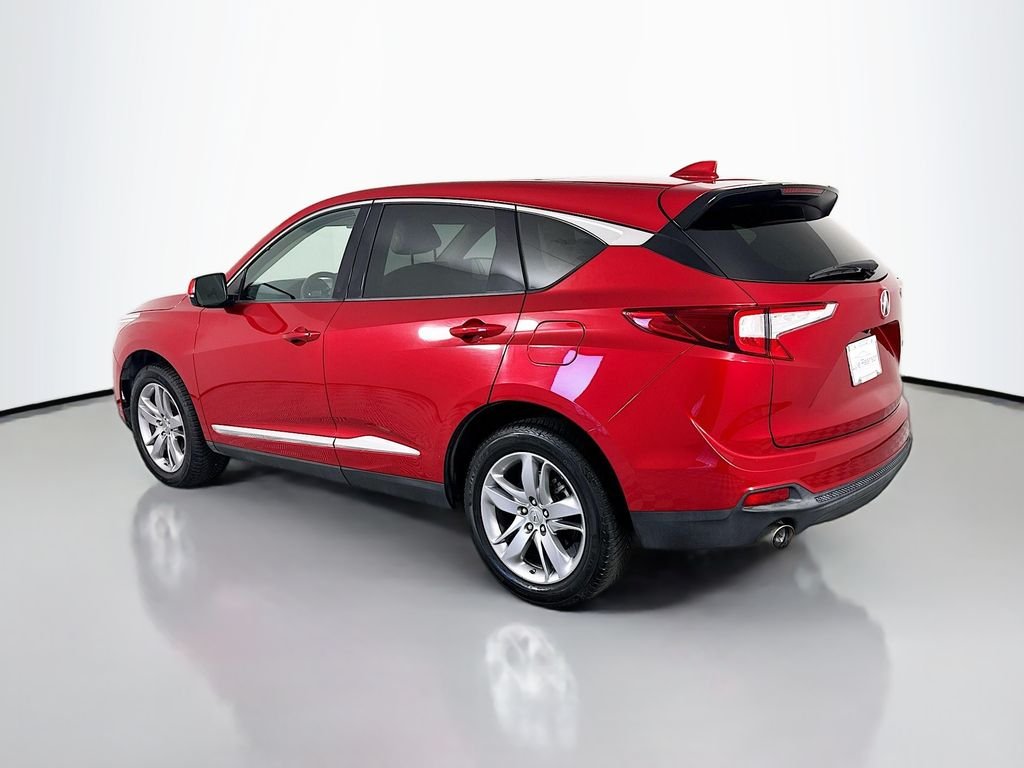 Used 2019 Red Acura Advance Package image 3