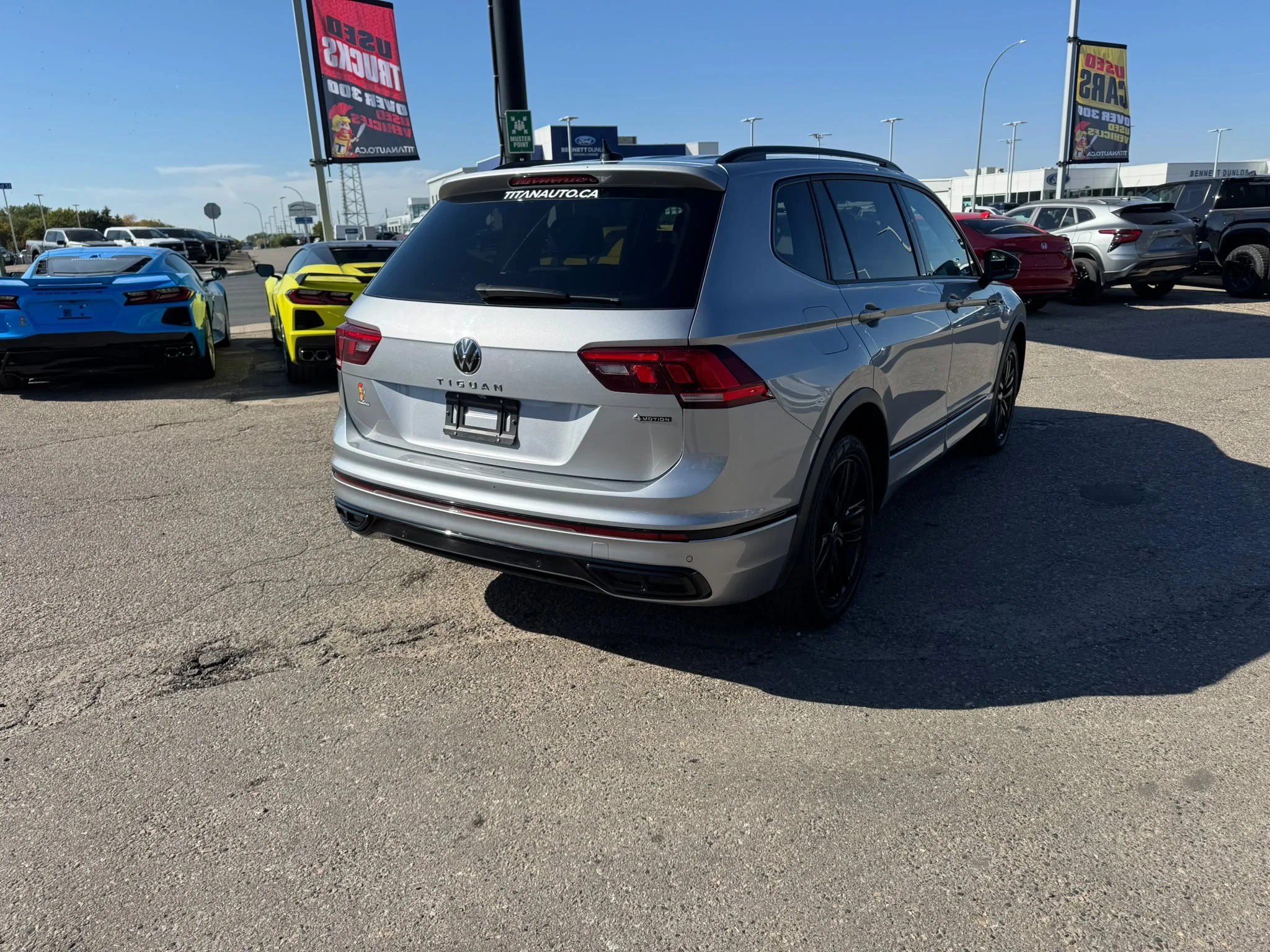Certified Used 2022 Pyrite Silver Metallic Volkswagen Comfortline R-Line Black Edition*Adaptive Cruise | Remote Start | Htd Leather | Pano Roof | CarPlay image 13