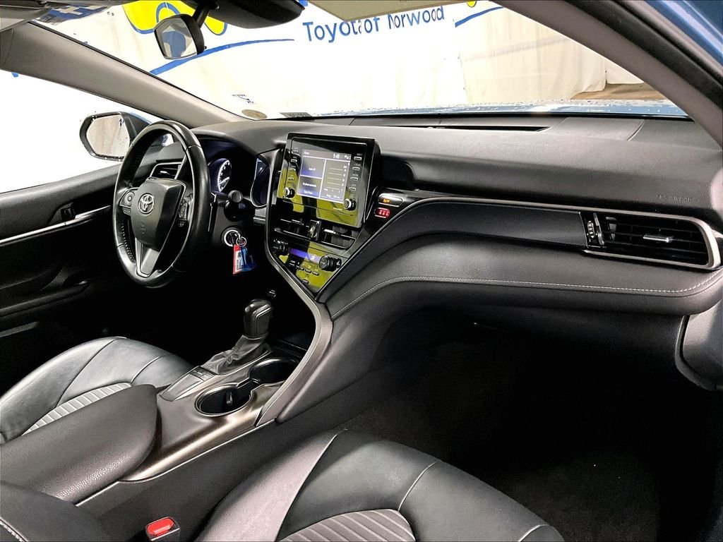 Certified Used 2024 Blue Toyota SE image 14