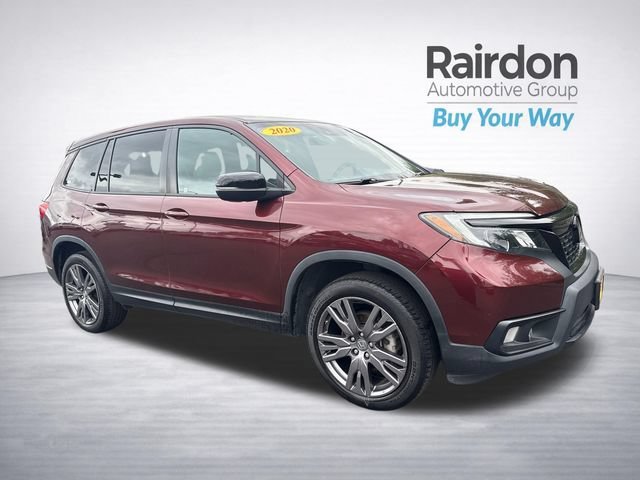 Used 2020 Deep Scarlet Pearl Honda EX-L image 1