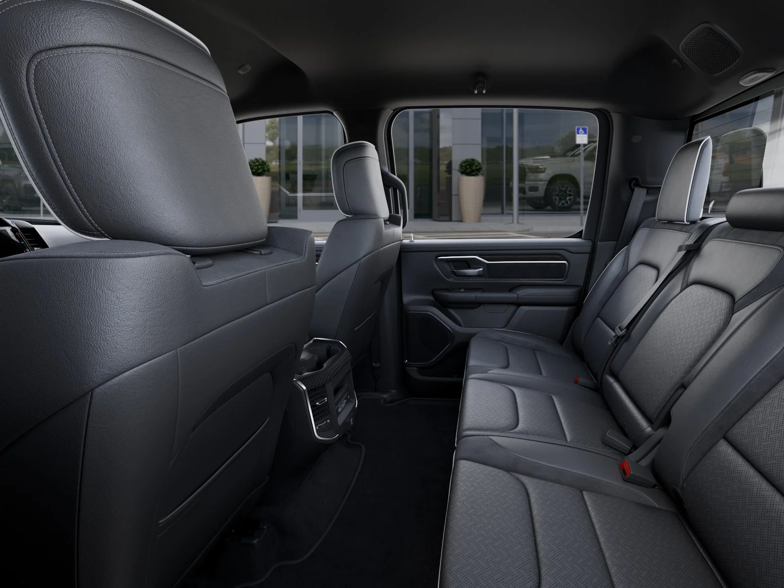 New 2026 Granite Crystal Metallic Clear-Coat Exterior Paint RAM Laramie image 49