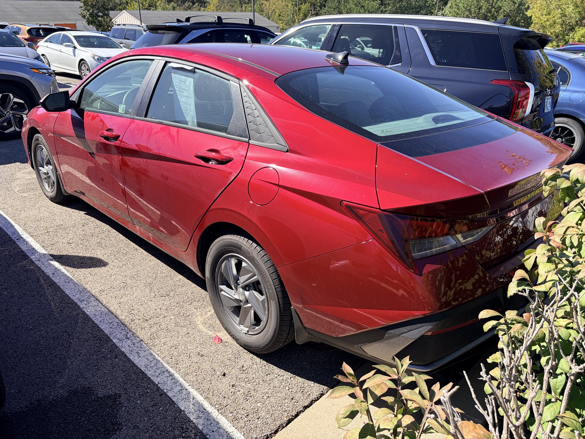 Certified Used 2024 Ultimate Red Hyundai SE image 5