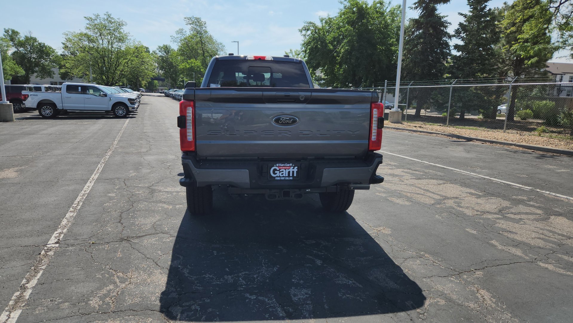 New 2026 Carbonized Gray Metallic Ford LARIAT image 12