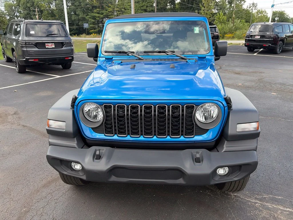 Certified Used 2025 Blue Jeep Sport S image 3