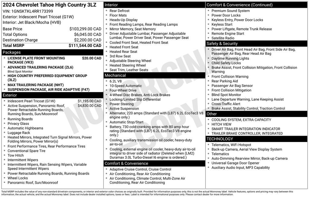 Used 2024 White Chevrolet High Country image 28