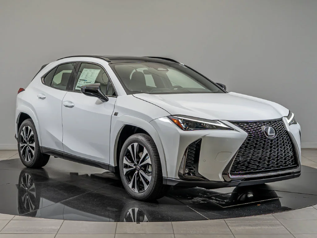 New 2026 Ultra White with Obsidian roof Lexus F SPORT DESIGN AWD image 12