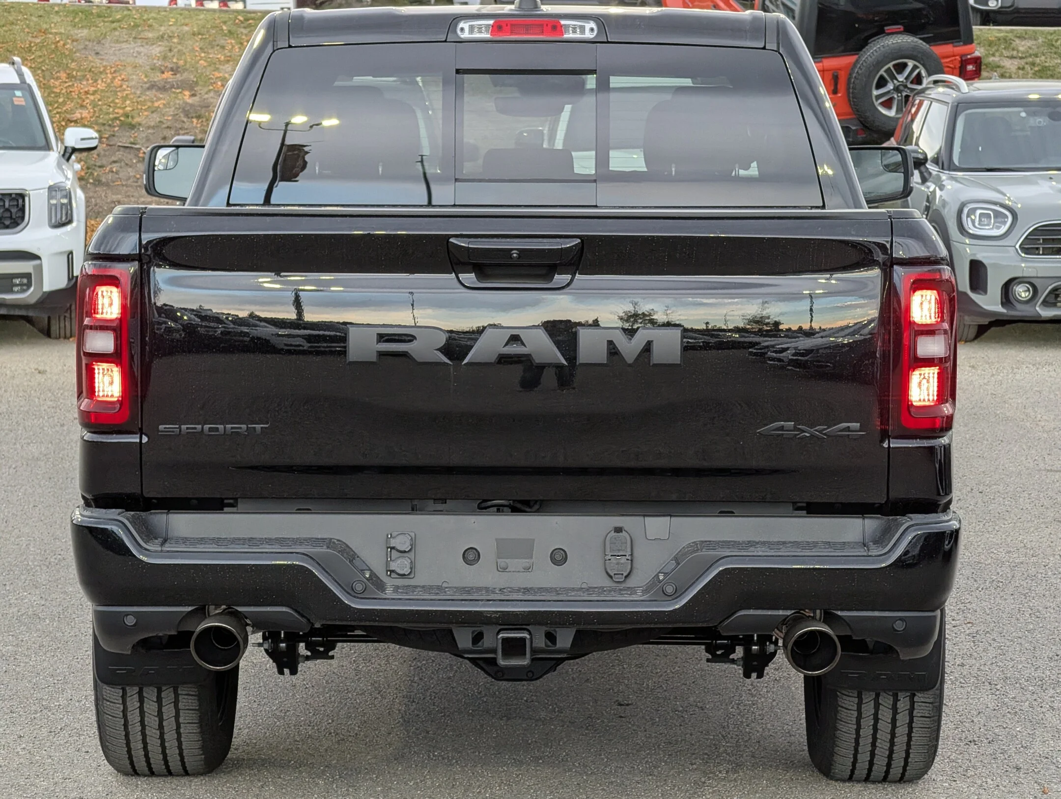 New 2027 Black RAM Sport - - 3.92 Rear Axle - Trailer Brake Control - Trailer Sway Control - Hill Start Assist & More! image 7