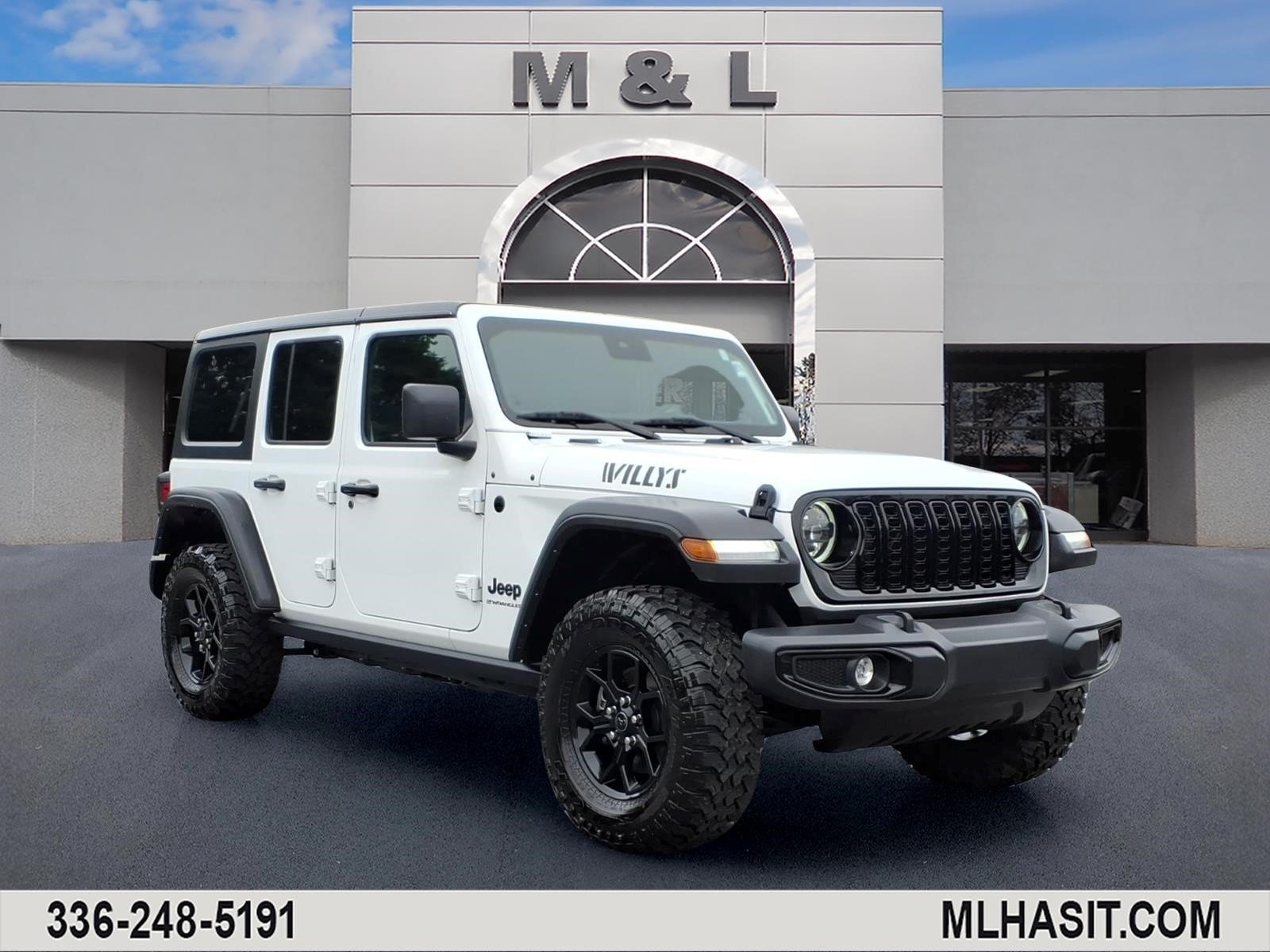 Certified Used 2025 White/off-white Jeep Willys image 1