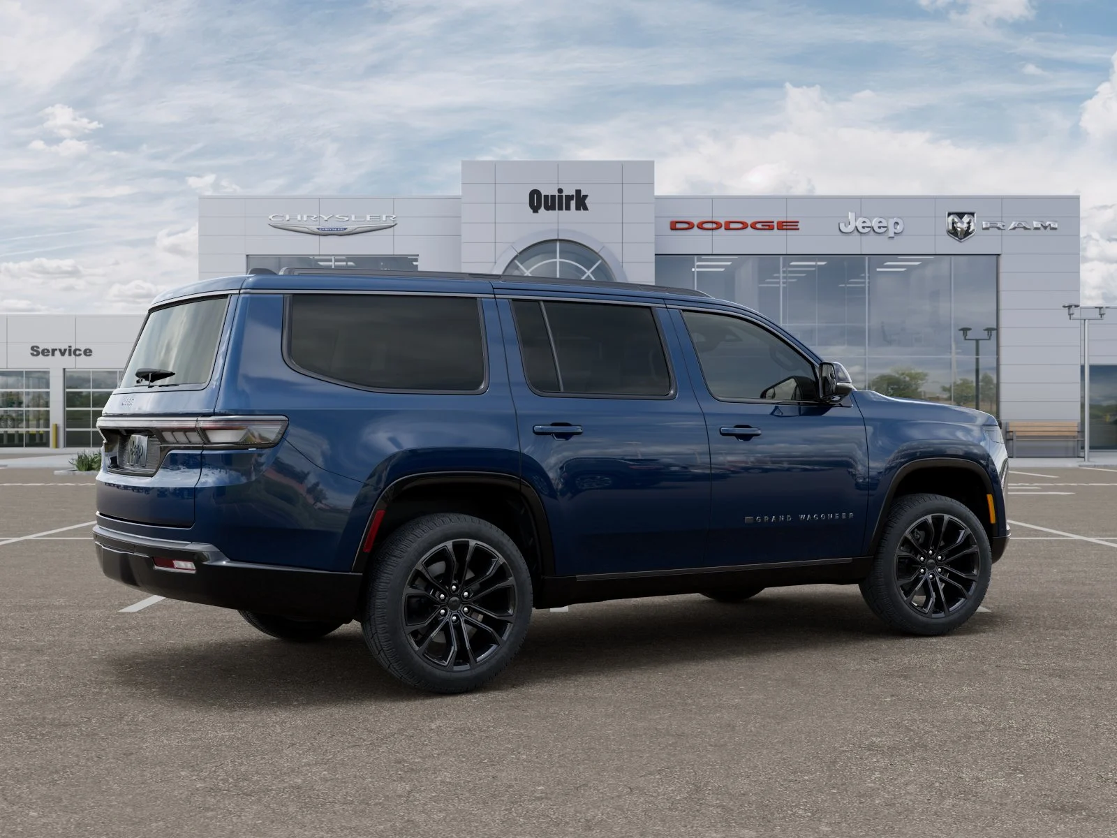 New 2026 Fathom Blue Pearl-Coat Exterior Paint (Late Availability) Jeep Summit Obsidian image 30