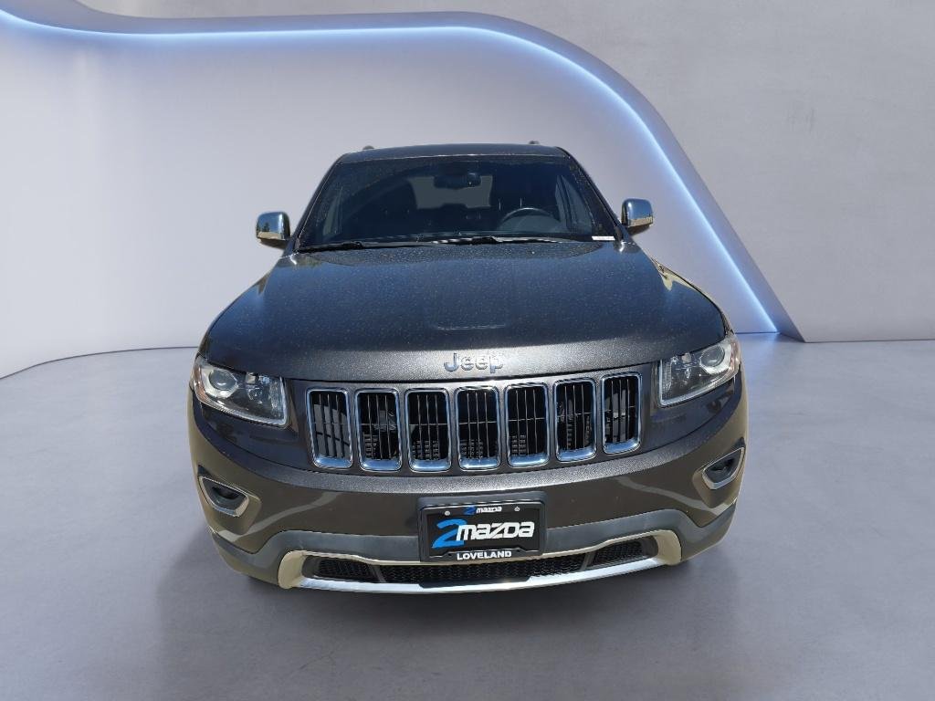 Used 2015 Granite Crystal Metallic Clearcoat Jeep Limited image 8