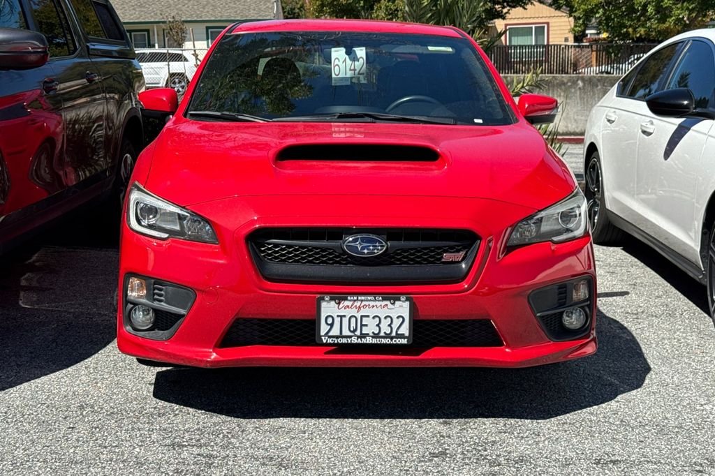 Used 2017 Pure Red Subaru STi image 3
