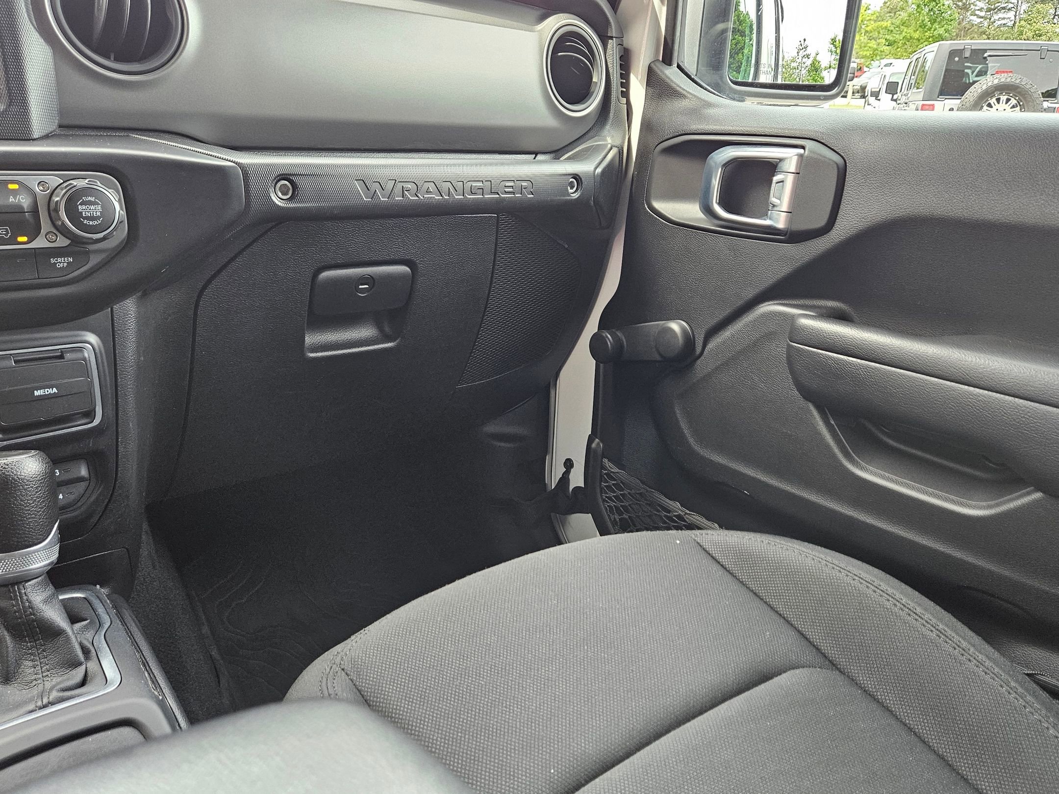 Used 2022 Bright White Clearcoat Jeep Unlimited Willys Sport image 11