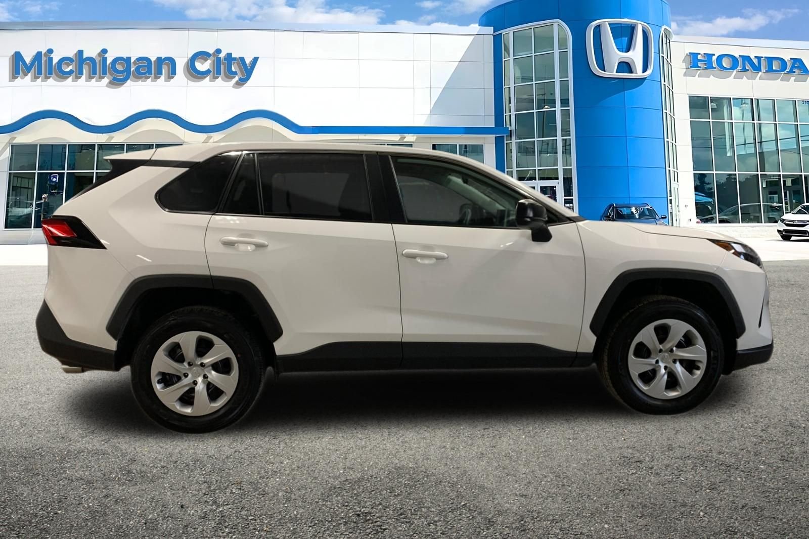 Used 2025 White Toyota LE image 6