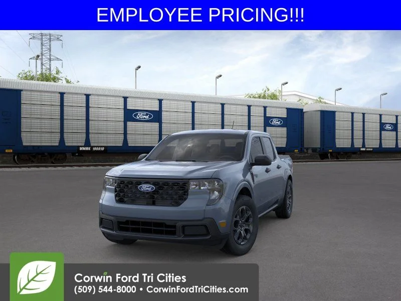 New 2026 Azure Gray Metallic Tri-Coat Ford XLT image 3