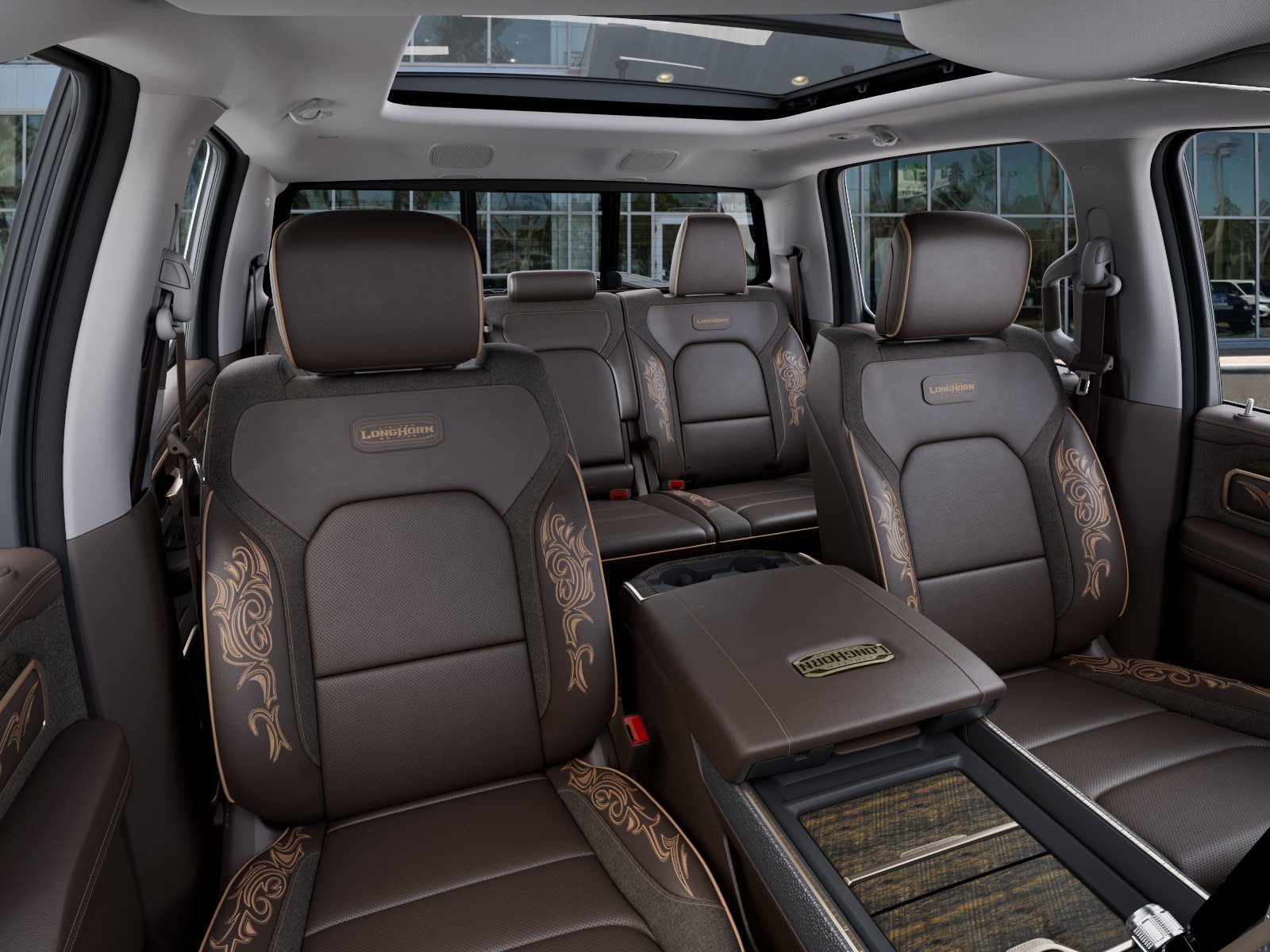 New 2026 Diamond Black Crystal Pearl-Coat Exterior Paint RAM Limited Longhorn image 16