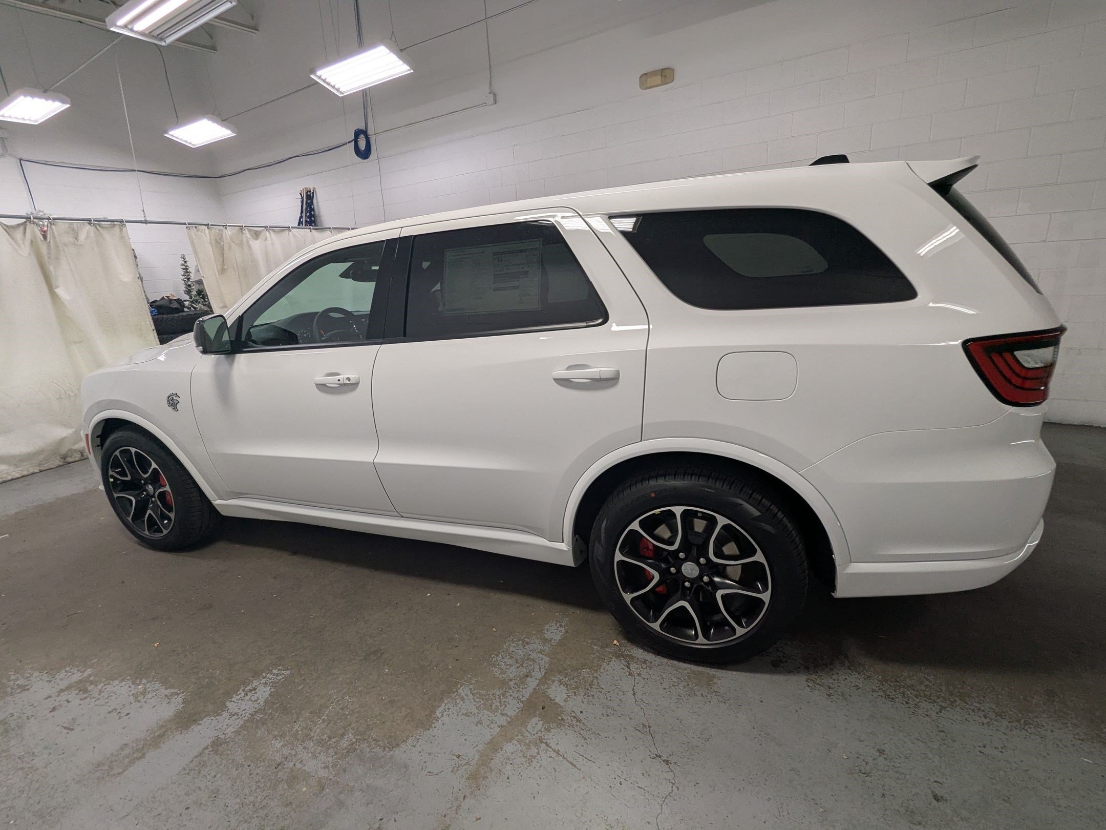 New 2026 White Knuckle Clear-Coat Exterior Paint Dodge SRT Hellcat image 8