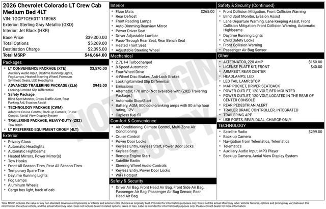 2026 Chevrolet Colorado LT - Photo 12