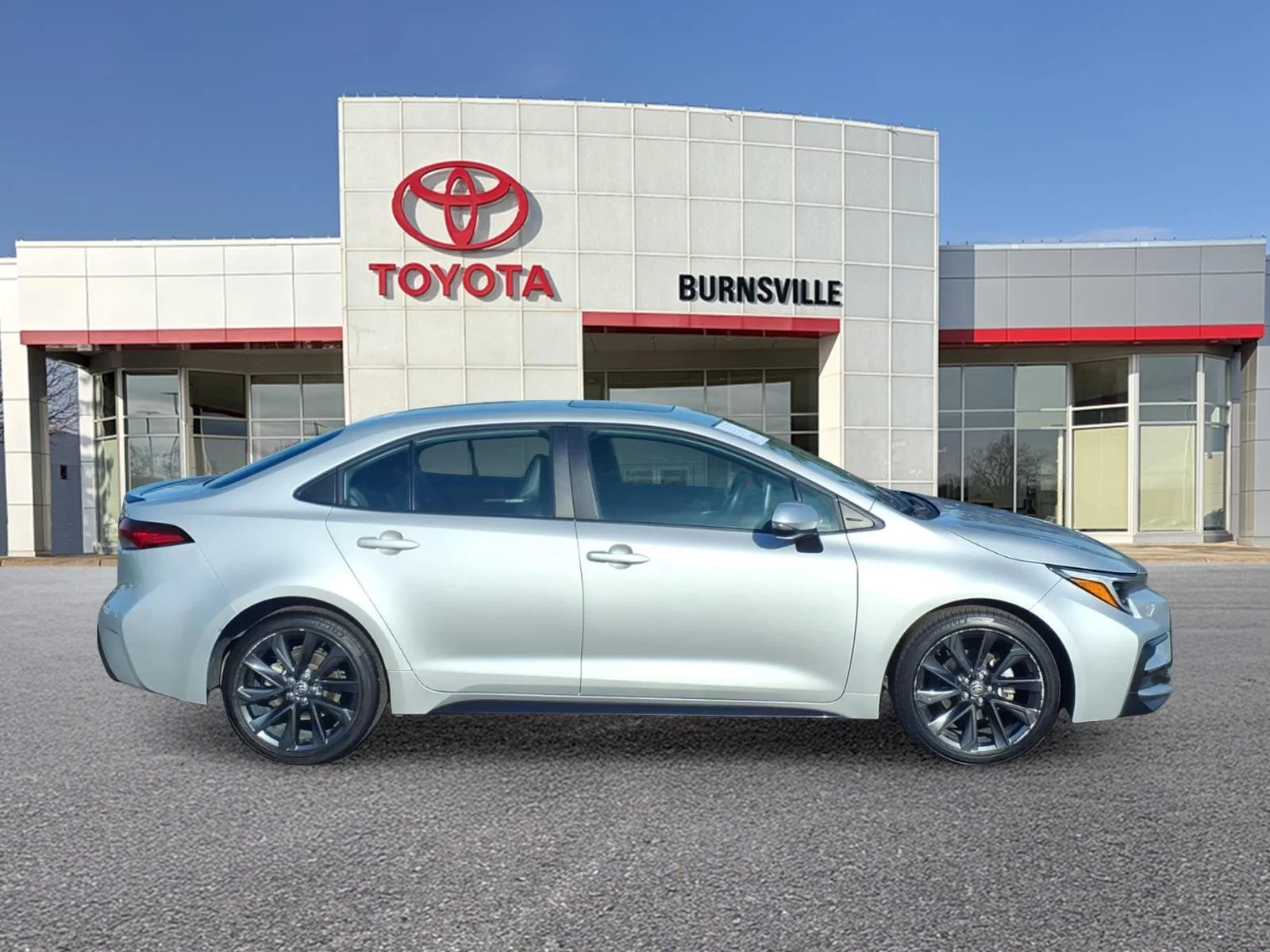 Certified Used 2024 Silver Toyota XSE image 2