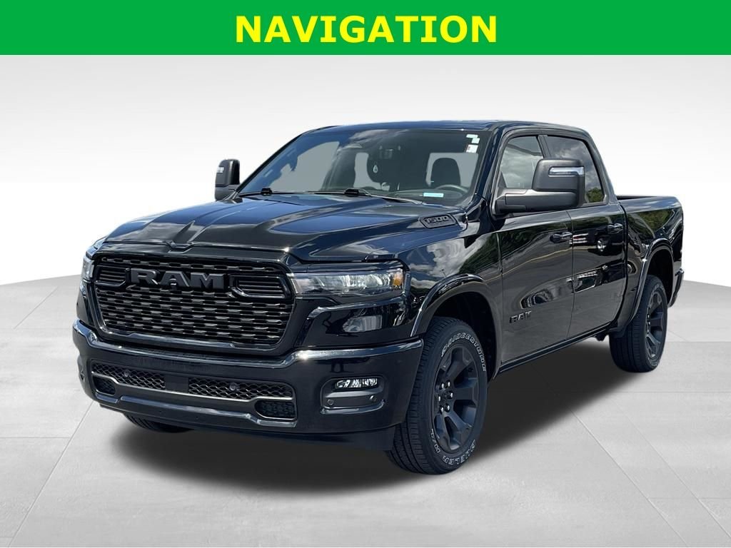 Certified Used 2025 Diamond Black Crystal Pearlcoat RAM Big Horn image 3