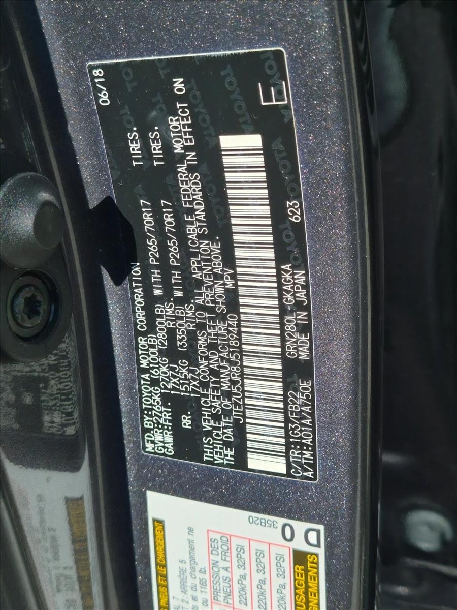 Used 2018 Magnetic Gray Metallic Toyota SR5 image 23