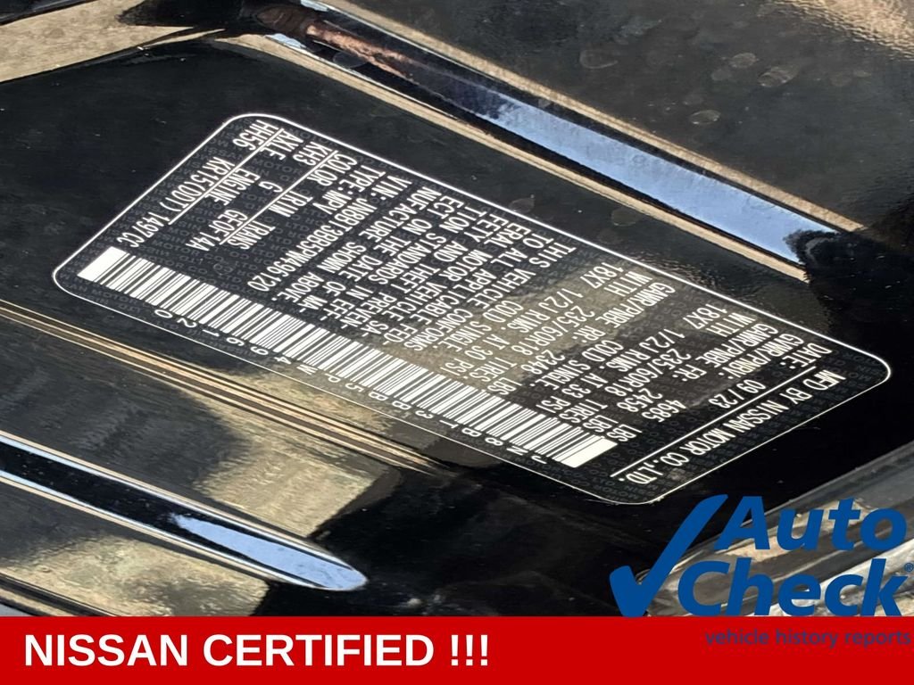Used 2023 Black Nissan SV image 21