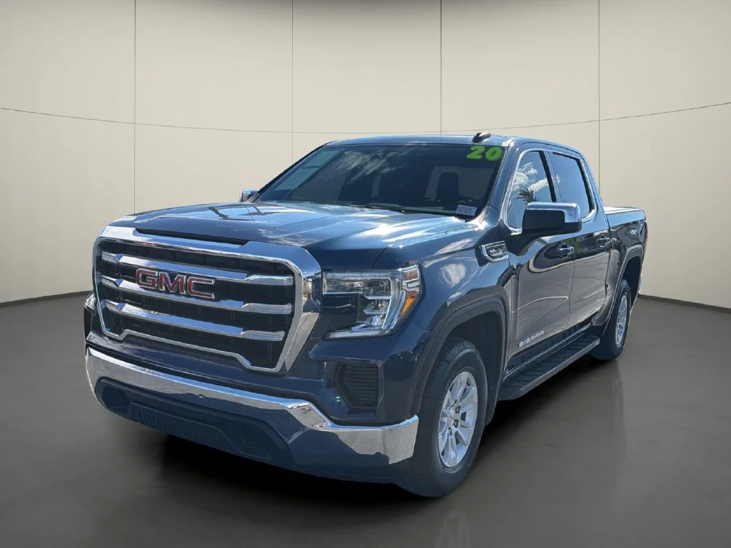 Certified Used 2020 PACIFIC BLUE METALLIC GMC SLE image 3