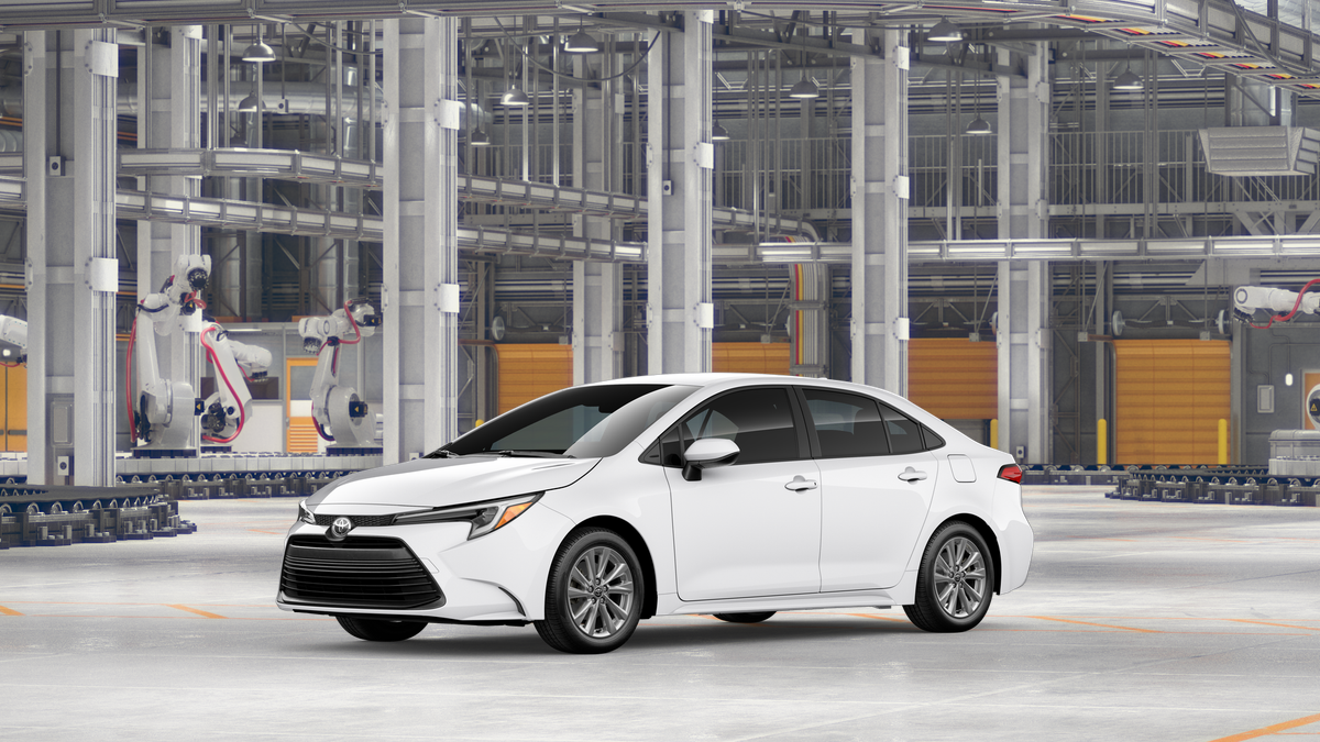New 2027 Ice Cap Toyota Hybrid LE image 2