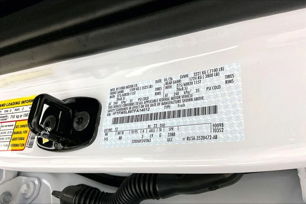 New 2026 Oxford White Ford Lariat® image 12