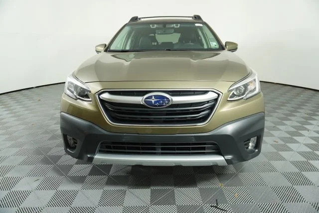 Certified Used 2022 Green Metallic Subaru Limited image 2