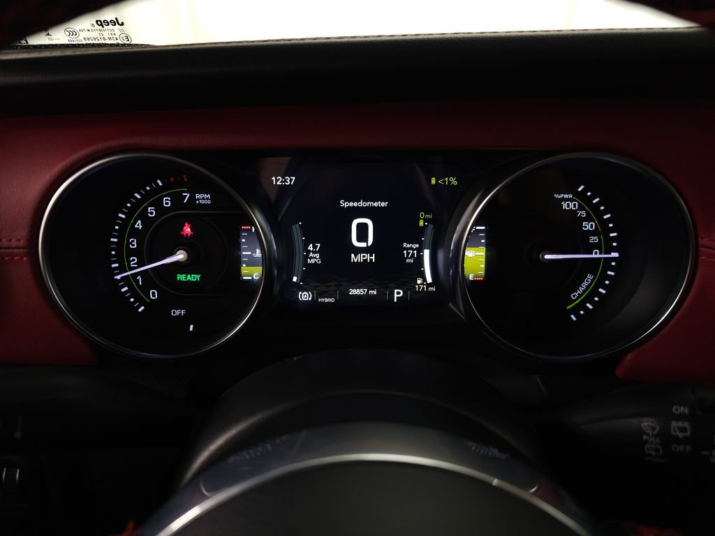 Used 2023 Gray Jeep Rubicon 20th Anniversary Edition 4xe image 22