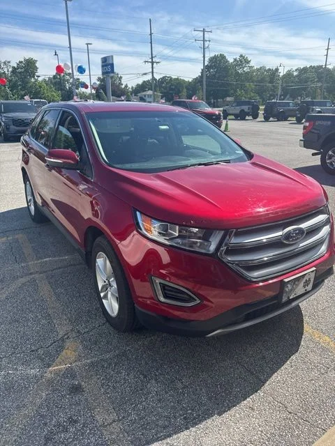 Used 2016 Red Ford SEL image 2