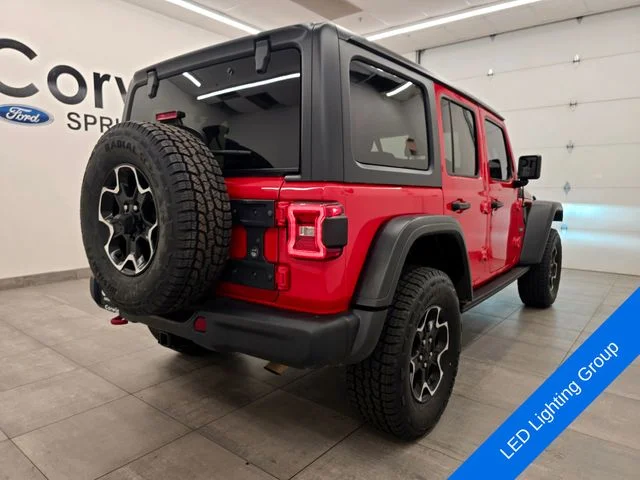 Used 2020 Firecracker Red Clearcoat Jeep Unlimited Rubicon image 6