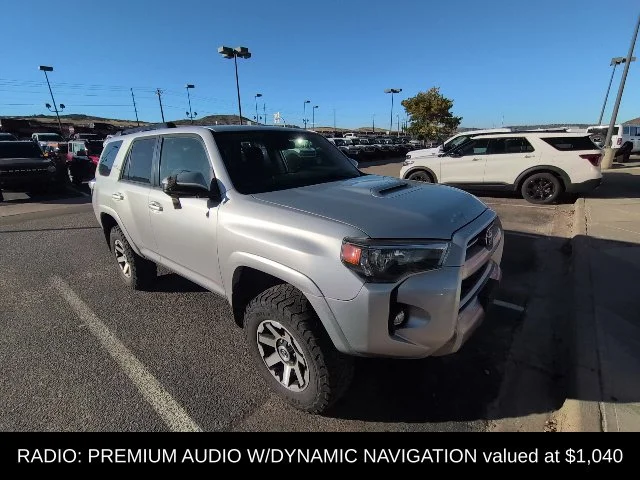 Used 2021 Silver Toyota TRD Off-Road image 3