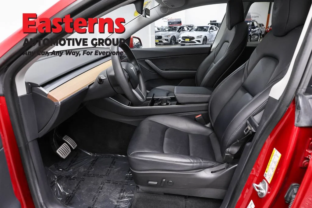 Used 2020 Red Tesla Performance image 14