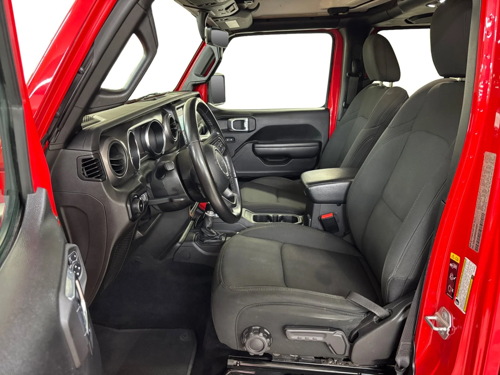 Used 2021 Firecracker Red C/C Jeep Unlimited Sport image 10