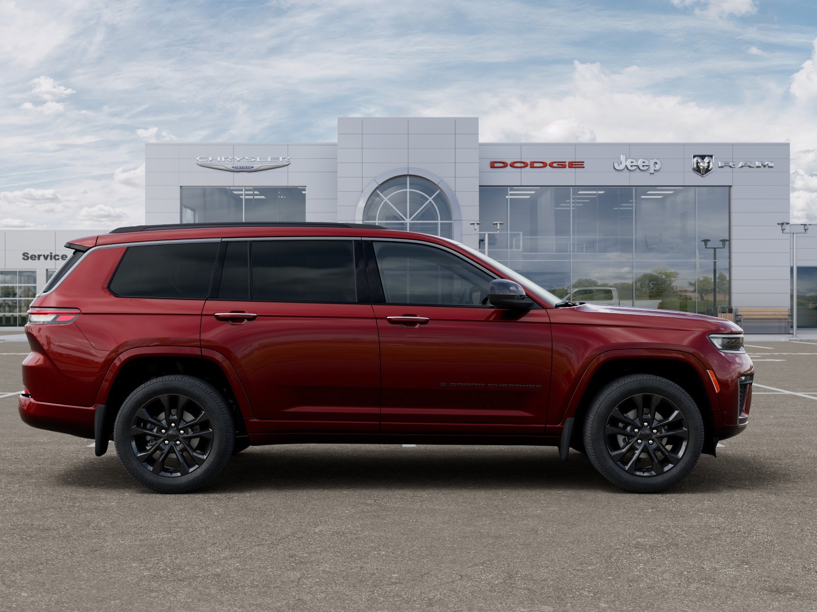 New 2026 Velvet Red Pearl-Coat Exterior Paint Jeep Limited Reserve image 73