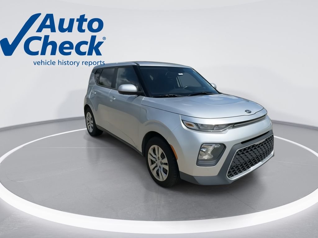 Used 2021 Kia Soul LX with VIN KNDJ23AU1M7740185 for sale in Covington, LA
