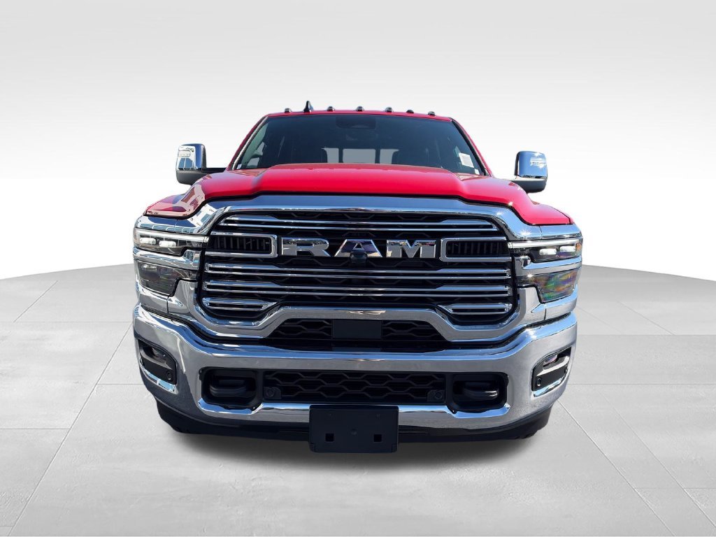 New 2027 Flame Red Clear-Coat Exterior Paint RAM Laramie image 6