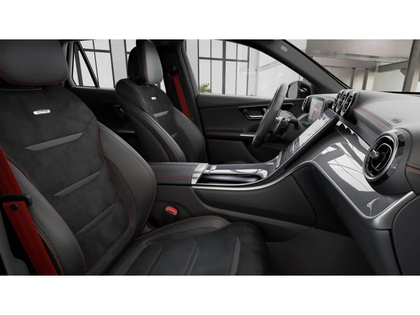 Used 2024 Obsidian Black Metallic Mercedes-Benz AMG® GLC 43 image 4