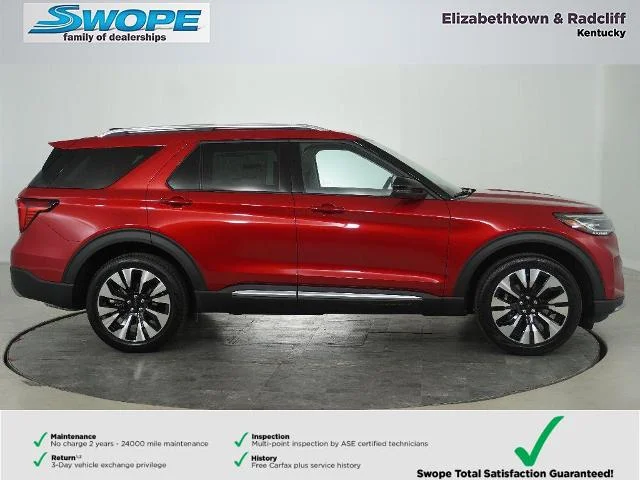 New 2026 Rapid Red Metallic Tinted Clearcoat Ford Platinum™ image 40