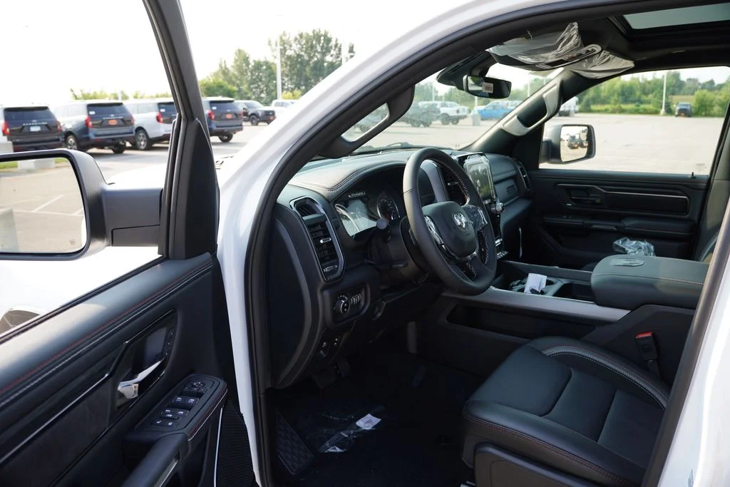 New 2026 Bright White Clear-Coat Exterior Paint RAM Laramie image 11