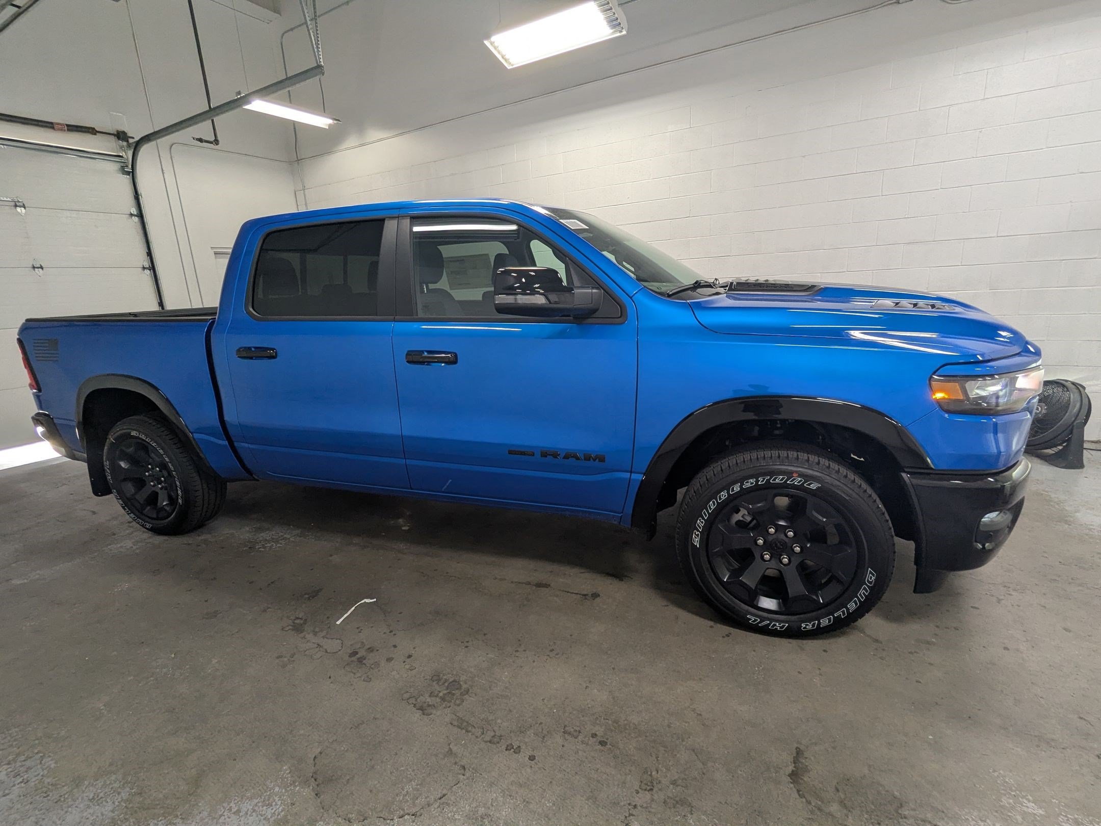 New 2026 Hydro Blue Pearlcoat RAM Big Horn image 3