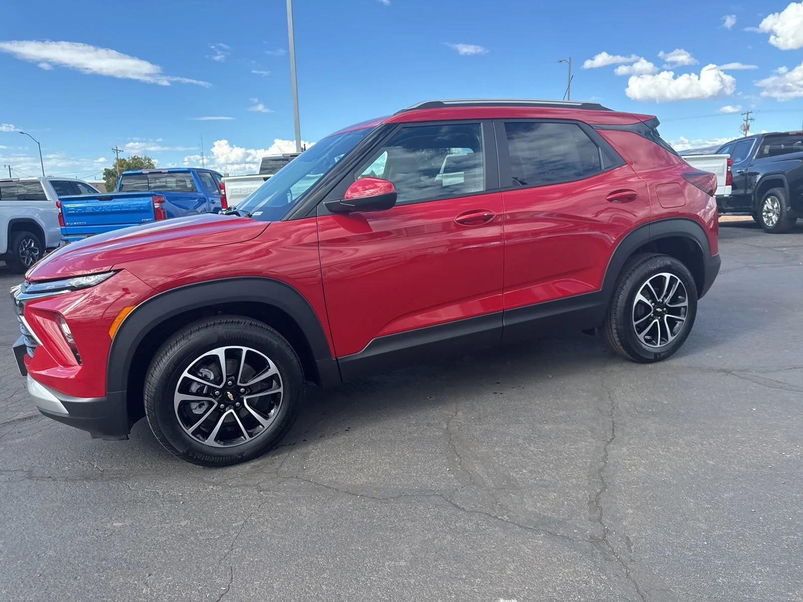 New 2026 Apex Red Chevrolet LT image 3